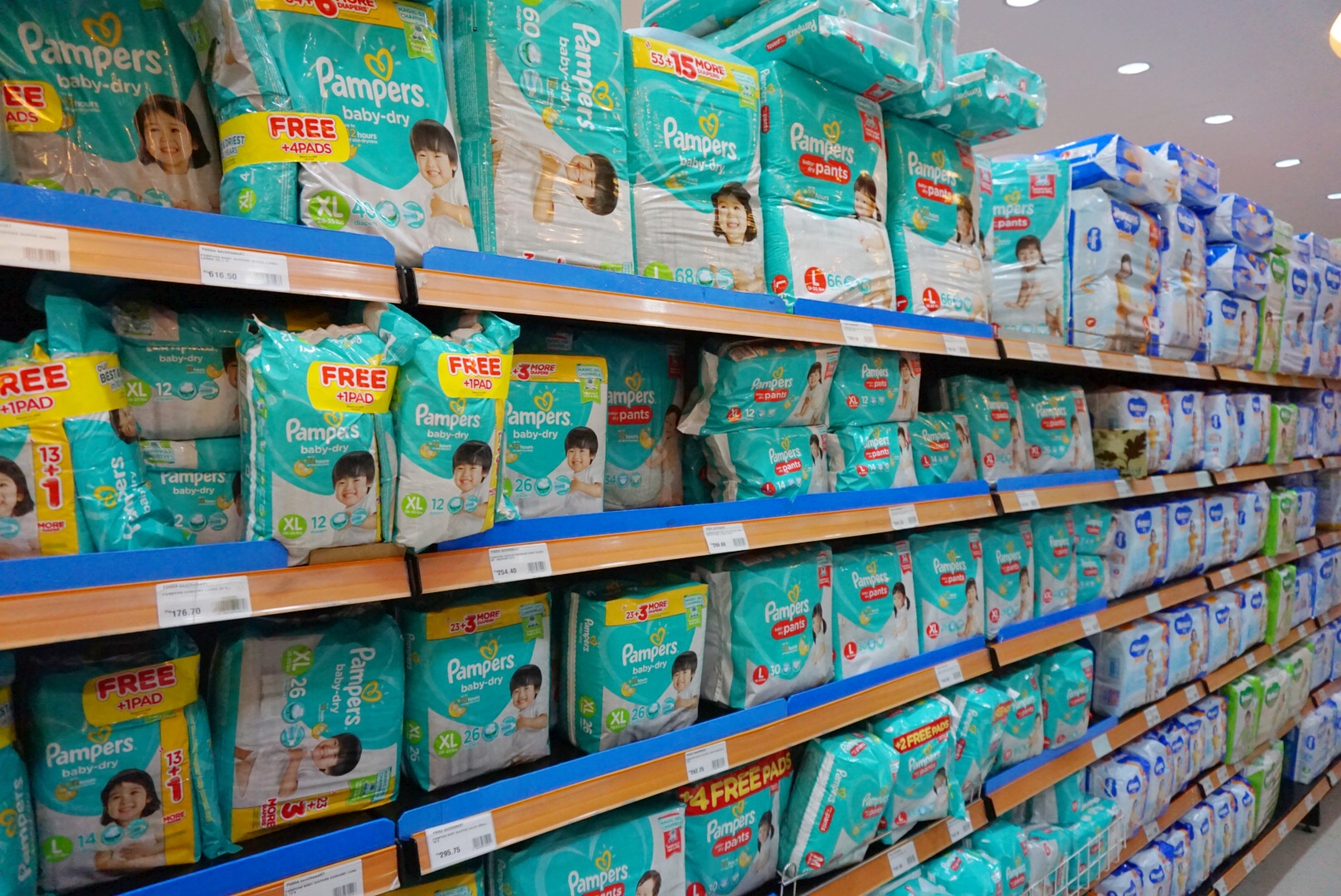 Cebu What do I need to do to study abroad? What are diapers and more in the supermarket! 