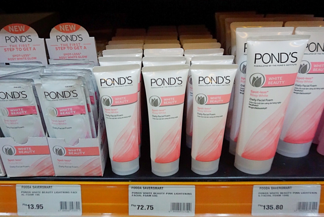 Cebu Study Abroad・ Owned Goods | PANDS (ponds) face wash form 